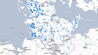 Windkraft in SH Landkarte Icon